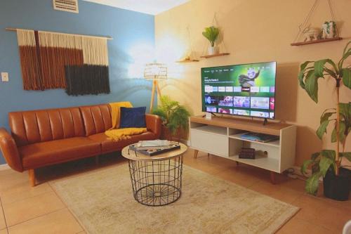 Arlington Park Apartment | Calm Japandi Retreat with Patio Near Downtown