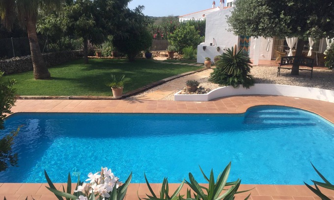 Binibeca Villa | Calm, serene, secluded, stunning gardens, pool close to beach and all amenities