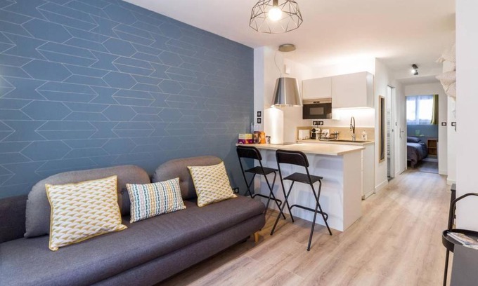 Le Busca Apartment | Calme appart rénové Jardin des Plantes Busca
