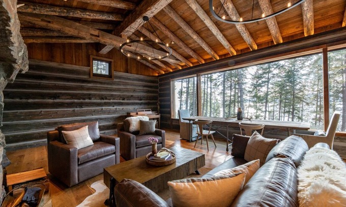 Woods Bay House | Camp Milson - Flathead Lake 10 BD Retreat w Private Lake Access, 8 acres
