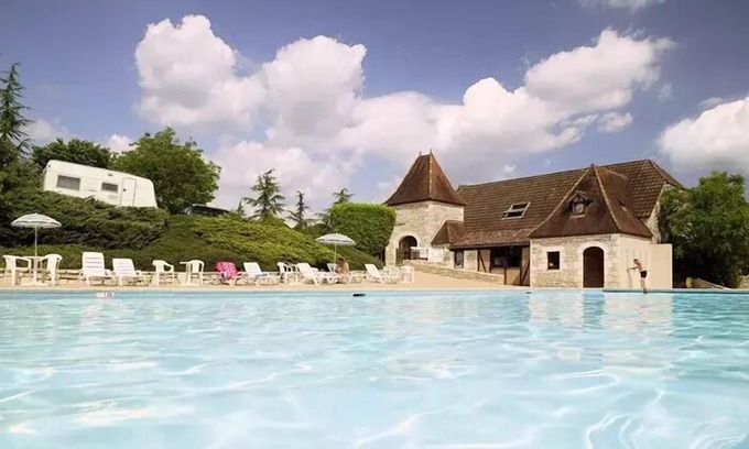 Souillac House | Camping La Paille Basse* - Mobile home Loggia 3 rooms 4/6 people