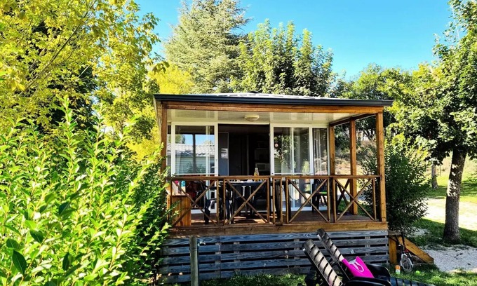 Severac-d'Aveyron House | Camping les Calquieres* - Mobile home Loggia 3 rooms 4 people