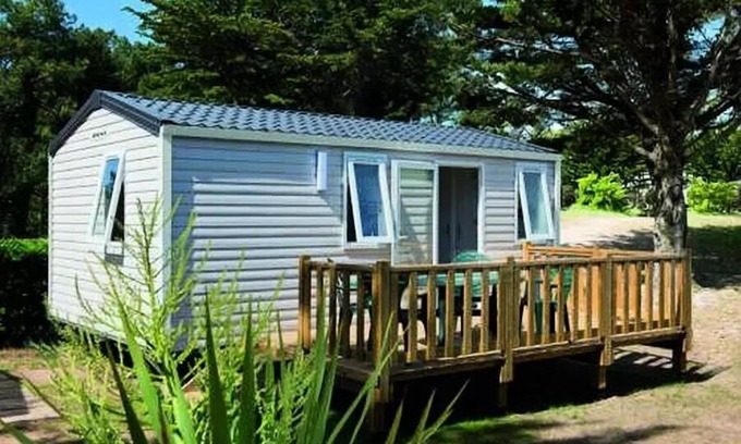 Pont-de-Poitte House | Camping Les Pêcheurs* - Mobile Home Venus 3 Rooms 4 People