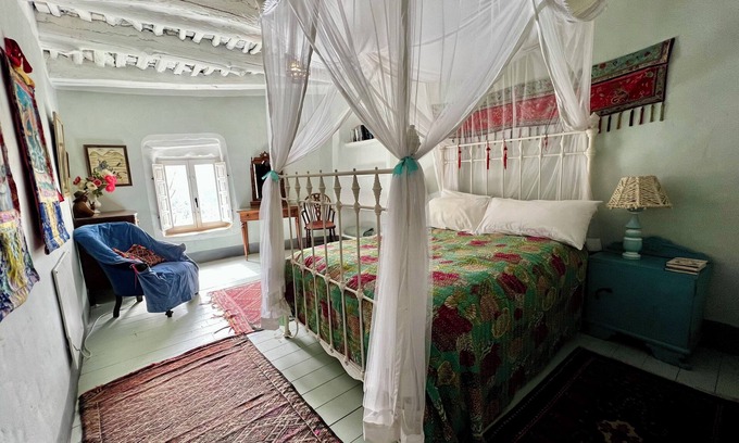 La Taha Villa | Casa Almelara. Historic Rural House with Heated Pool, Hammam, 9 bedrooms & Views