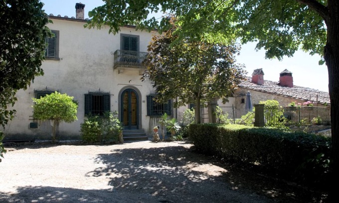 Castellina in Chianti Cottage | Casa Antico Roseto - cottage with swimming pool