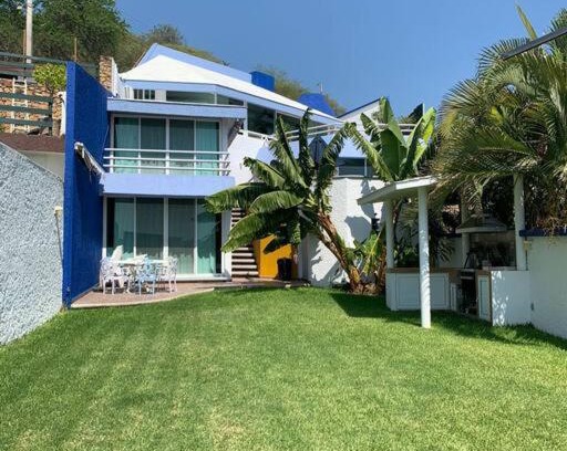 Tequesquitengo House | Casa Azul en la orilla del Lago Tequesquitengo