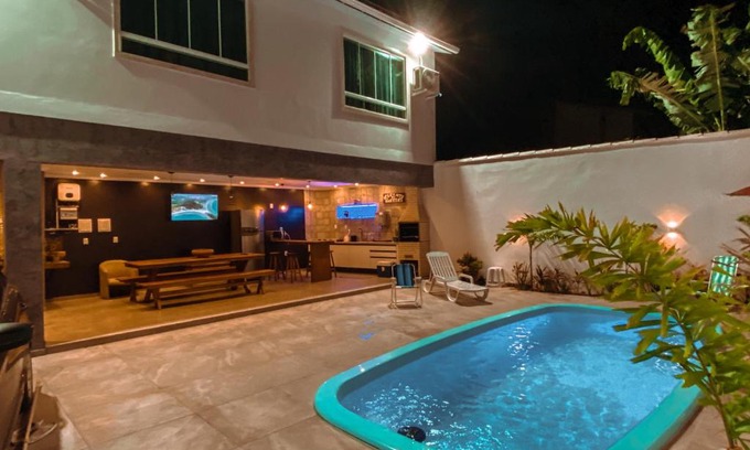 Pero House | Casa com piscina privativa na Praia do Peró