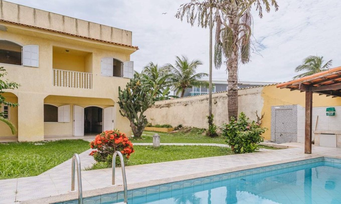 Iguaba Grande House | Casa com vista para a Lagoa de Araruama e piscina