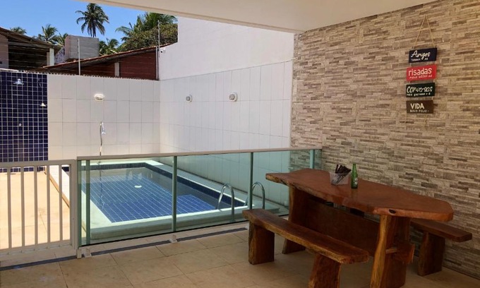 Barra de Sao Miguel House | Casa Conchas - Aluguel por Temporada Barra de São Miguel