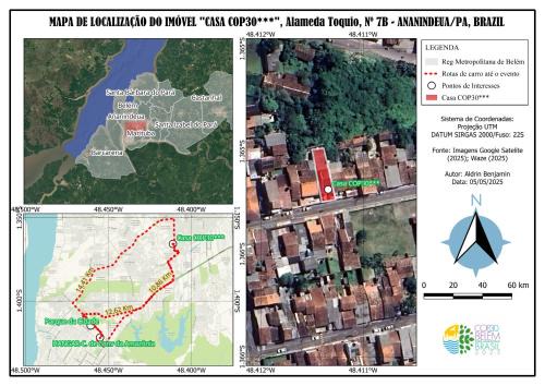 Coqueiro House | Casa de dois pavimentos para a COP30 em Belém