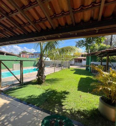 Aritagua House | Casa de praia no condomínio verdes mares km 17