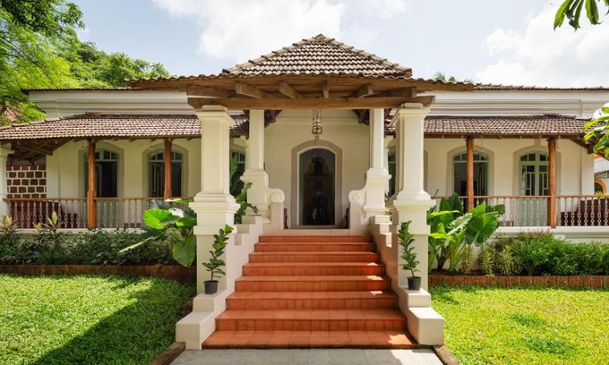 Divar Island Villa | Casa Desa Monteiro 4BHK Stand Alone Villa In Diwar Island with Complementary Breakfast & Private Pool, Garden, Fully Equipped Kitchen