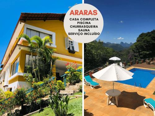 Araras House | Casa em Araras: Piscina, sauna e serviço incluído!