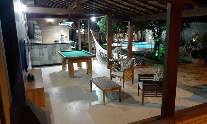 Guapimirim House | Casa Linda e Aconchegante Com Piscina, Churrasqueira, Sinuca, Wi-fi