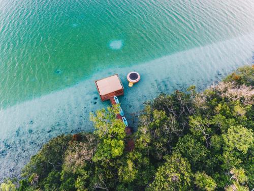 Bacalar House | Casa Lole Amazing Views, Rooftop, Jacuzzi, Terrace and Private Pier