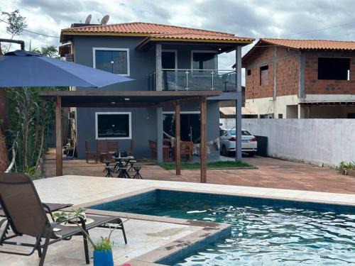 Lencois House | Casa Parque do Ribeirão - Casa com piscina