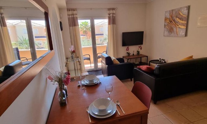 Caserio Los Tarquinos Apartment | Casa Rebecca, apartment with a poolview