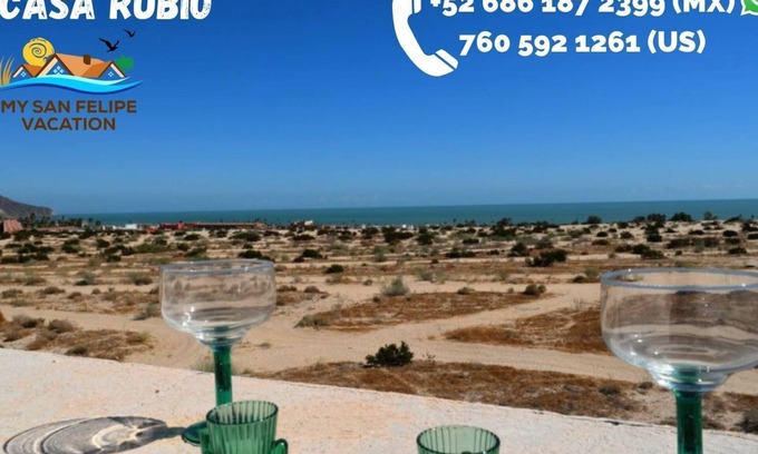 San Felipe House | Casa Rubio del Mar - Monthly Rentals Welcome!