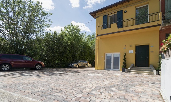 Castel San Pietro Terme Apartment | CASADELFALEGNAME-NOCE-Loft with bathroom-kitchen,4 beds
