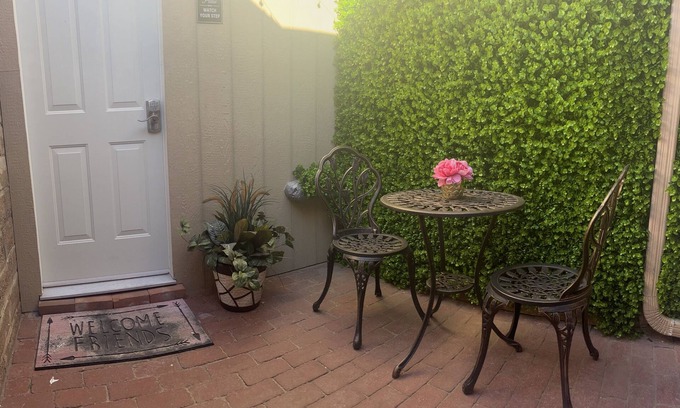 Mesilla Park House | Casita! Fully functional kitchen and bathroom!