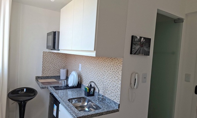 Bonfim Apartment | Cecília Studio - next to UFSJ and São Francisco de Assis church