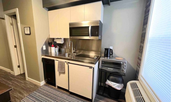 South Lethbridge Apartment | Central Farmhouse-Style Micro Apartment