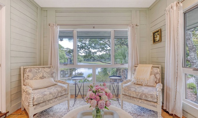 Kiawah Island Villa | Central, popular area, great lagoon views