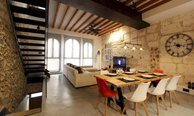Sa Pobla Apartment | Centric - Duplex with a roof terrace and wifi