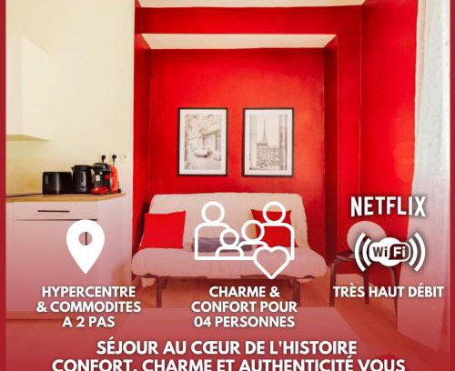 Chateau-Thierry Apartment | Château Rubis T2 hypercentre historique au pied du château