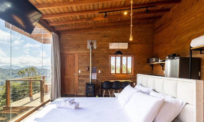 Anitapolis Apartment | Chalé Charm Jacuzzi Hidromassagem VST024