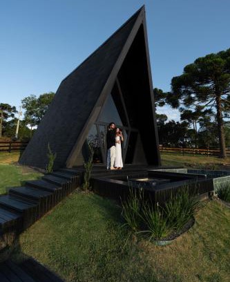 Urubici Ski Chalet | Chalé Com Banheira e Piscina - Urubici- SC