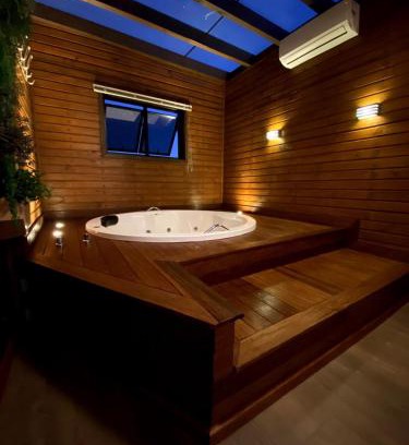 Ararangua Ski Chalet | Chalé Rústico Aconchegante com Hidro