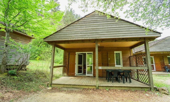 La Canourgue Ski Chalet | Chalet 4/5 pers. au Camping du Golf