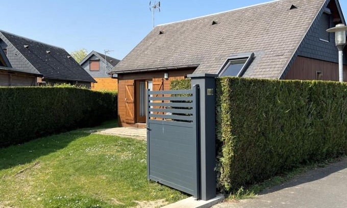 Cabourg Ski Chalet | Chalet 4 pièces à Cabourg avec jardin, proche piscine et tennis, idéal pour familles, 6 pers. max - FR-1-487-325