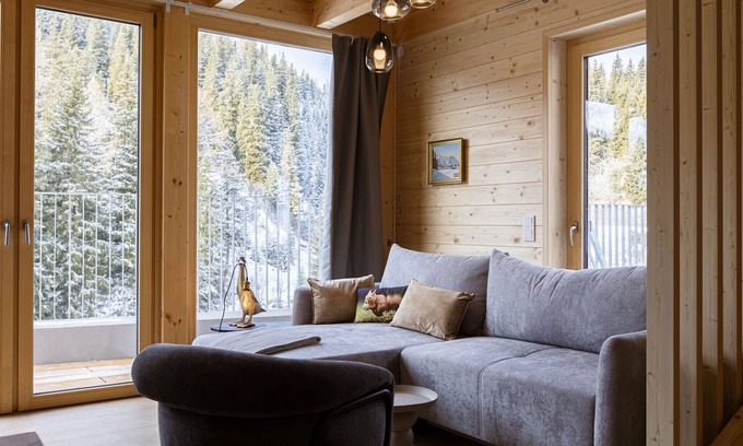 Schonberg Ski Chalet | Chalet #5 with 2 bedrooms and sauna