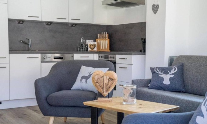 Inzell Apartment | Chalet 5 with sauna and summer pool for max. 8 people