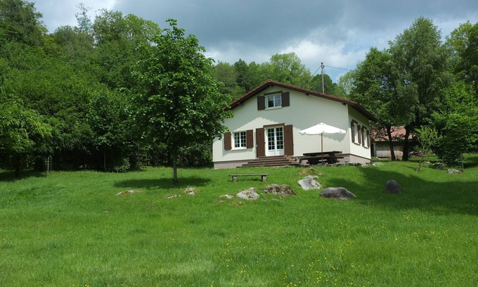 Kruth House | CHALET 6P, HAUTES VOSGES, ALTITUDE 550m, VERY QUIET, HIKING, BICYCLES, LAKE