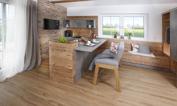 Wartberg an der Krems Apartment | Chalet Appartement im Hoiz mit Herrlichem Panorama Fernblick in die Nahen Berge