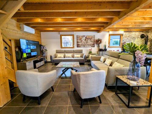 Dommartin-les-Remiremont House | Chalet cosy avec sauna et spa dans le Massif des Vosges - FR-1-589-672