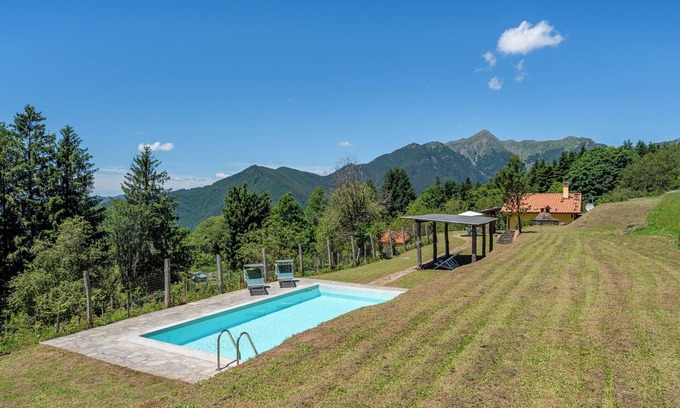 Casoli Ski Chalet | Chalet "Casa Albereta" with Mountain View, Private Pool & Private Terraces