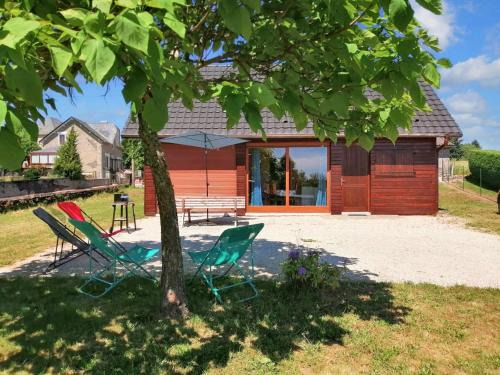 Darazac Ski Chalet | Chalet chaleureux à Darazac avec jardin de 60 m²