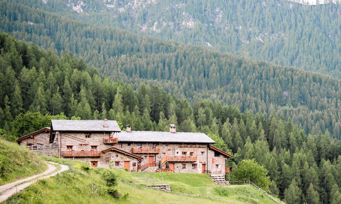 Marmora Ski Chalet | Chalet 'Civico 12' with Mountain View, Shared Garden and Wi-Fi