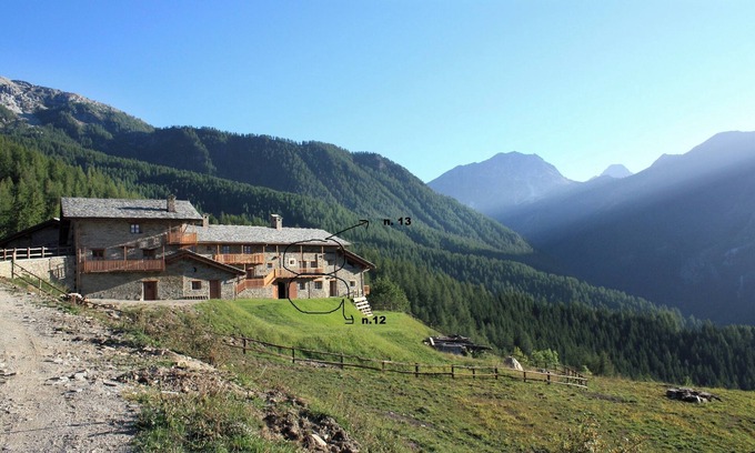 Marmora Ski Chalet | Chalet 'Civico 5' with Mountain View, Shared Garden and Wi-Fi