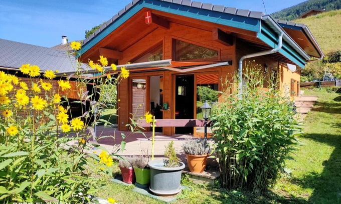 Le Biot Ski Chalet | Chalet de 3 chambres avec jacuzzi jardin et wifi a Le Biot a 7 km des pistes