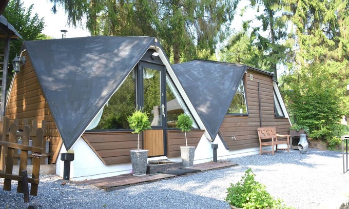 Gesves Ski Chalet | Chalet in Gesves with Roof Terrace, Garden, BBQ