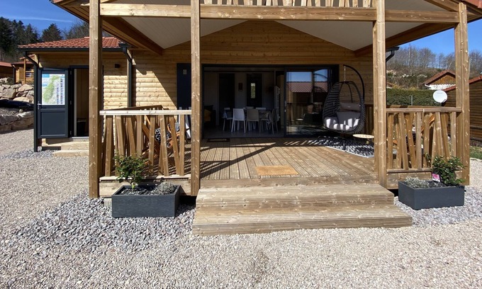 Corcieux Ski Chalet | Chalet le Vatékia 4 * near Gerardmer with private SPA