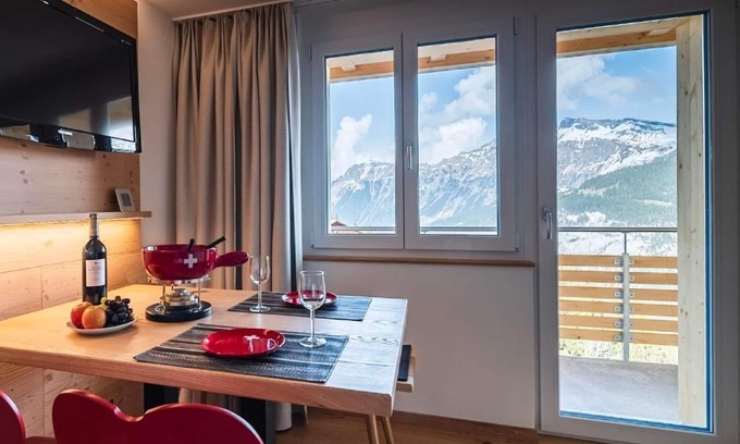 Murren Apartment | Chalet Raufthubel 2-room apartment apartment