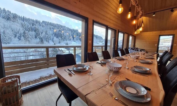 Gerardmer Ski Chalet | Chalet Victorine, vue imprenable avec spa