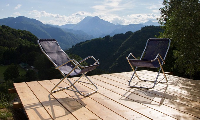 Coreglia Antelminelli House | Chalet with pool and panoramic view