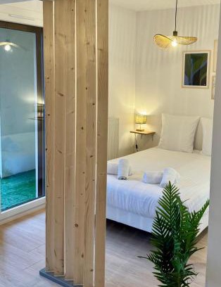 Neuvecelle Apartment | Chaleureux studio entre lac et montagnes